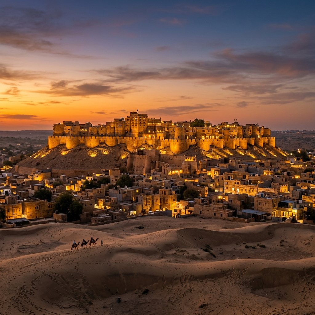 Thar Desert Dune View